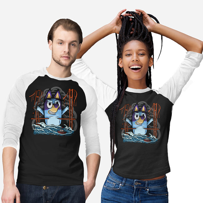 Kaiju Bluey-Unisex-Baseball-Tee-nickzzarto