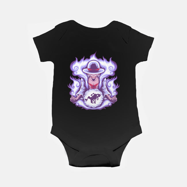 Gear 5 Pirate King-Baby-Basic-Onesie-rmatix