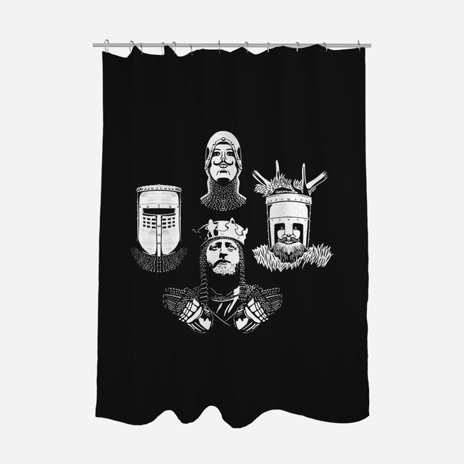 Knights Rhapsody-None-Polyester-Shower Curtain-NMdesign