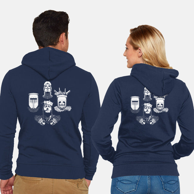 Knights Rhapsody-Unisex-Zip-Up-Sweatshirt-NMdesign