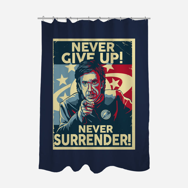 Never Give Up-None-Polyester-Shower Curtain-daobiwan