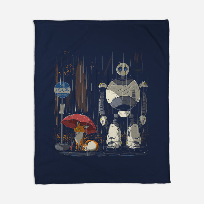 My Neighbor Robot-None-Fleece-Blanket-Betmac