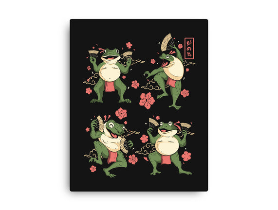 Dance Of The Toads Ukiyo-e