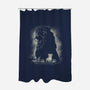 Darkness Lion-None-Polyester-Shower Curtain-Vallina84