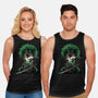 Pirate Hunter Fury-Unisex-Basic-Tank-glitchygorilla