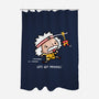 Lets Get Physical-None-Polyester-Shower Curtain-Wenceslao A Romero