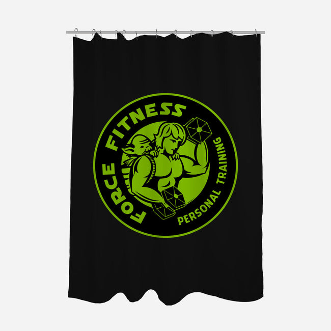 Force Fitness-None-Polyester-Shower Curtain-Wenceslao A Romero