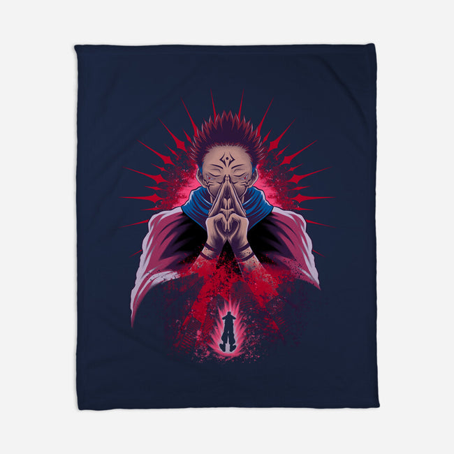 Imaginary Demon-None-Fleece-Blanket-rmatix