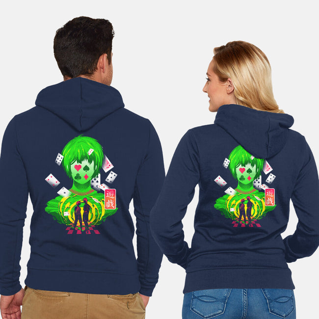 Borderland Games-Unisex-Zip-Up-Sweatshirt-constantine2454