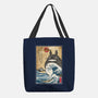 My Neighbor In Japan Woodblock-None-Basic Tote-Bag-DrMonekers