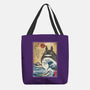 My Neighbor In Japan Woodblock-None-Basic Tote-Bag-DrMonekers