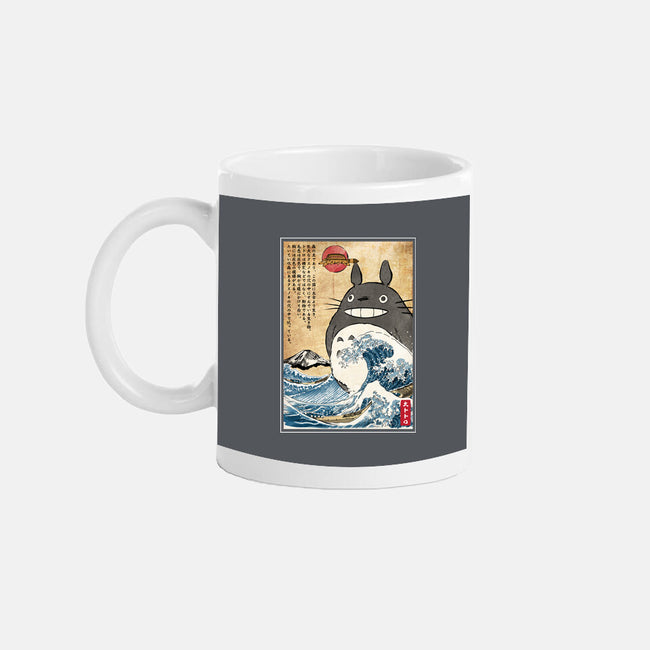 My Neighbor In Japan Woodblock-None-Mug-Drinkware-DrMonekers