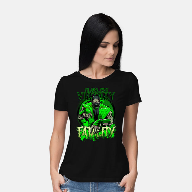 Slime Fatality-Womens-Basic-Tee-Diego Oliver