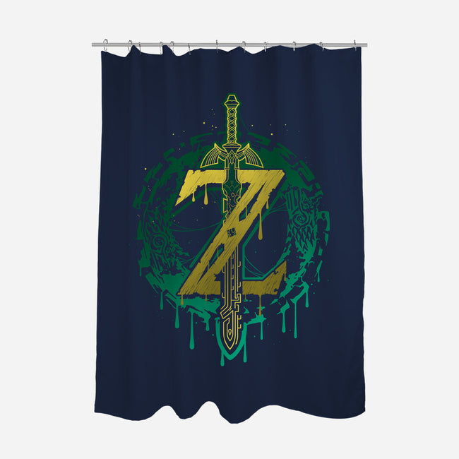 Legendary Tears II-None-Polyester-Shower Curtain-Getsousa!