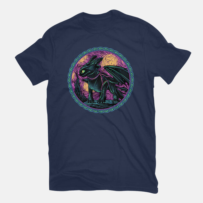 Fury Of The Night Sky-Mens-Premium-Tee-glitchygorilla