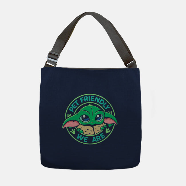 Pet Friendly We Are-None-Adjustable Tote-Bag-Getsousa!