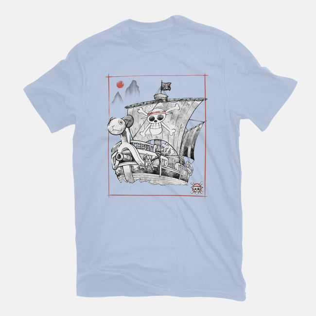 Going Merry Sumi-E-Mens-Basic-Tee-Astrobot Invention