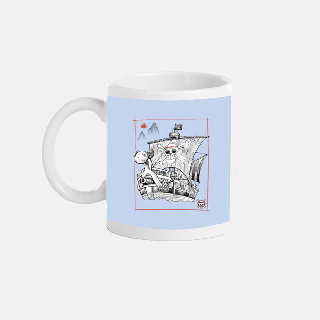 Going Merry Sumi-E-None-Mug-Drinkware-Astrobot Invention