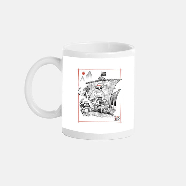 Going Merry Sumi-E-None-Mug-Drinkware-Astrobot Invention