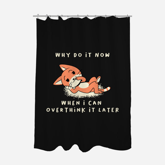 Why Do It Now-None-Polyester-Shower Curtain-FunkVampire