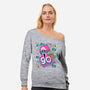 Scary 90s-Womens-Off Shoulder-Sweatshirt-Getsousa!