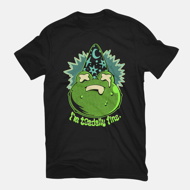 I'm Toadally Fine-Mens-Basic-Tee-ilustrata