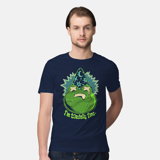 I'm Toadally Fine-Mens-Premium-Tee-ilustrata