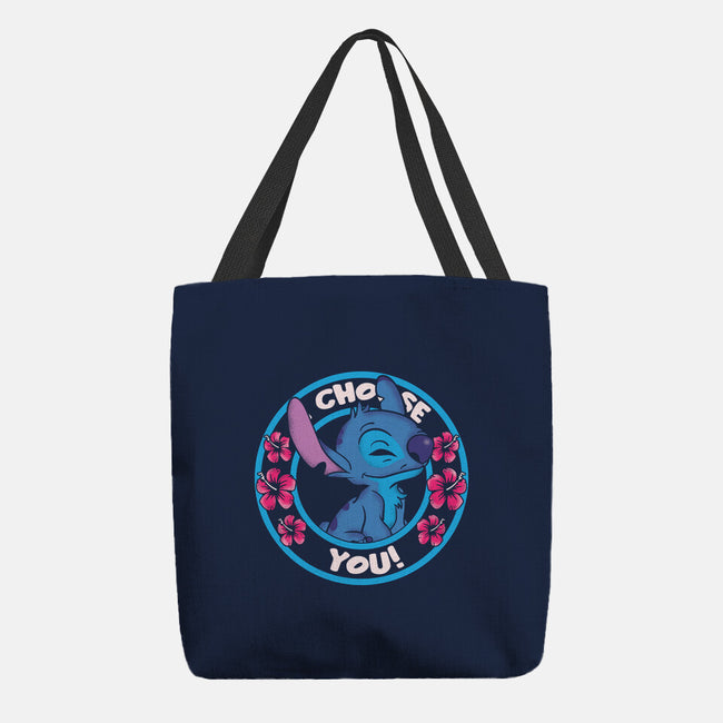 I Choose You Stitch-None-Basic Tote-Bag-turborat14