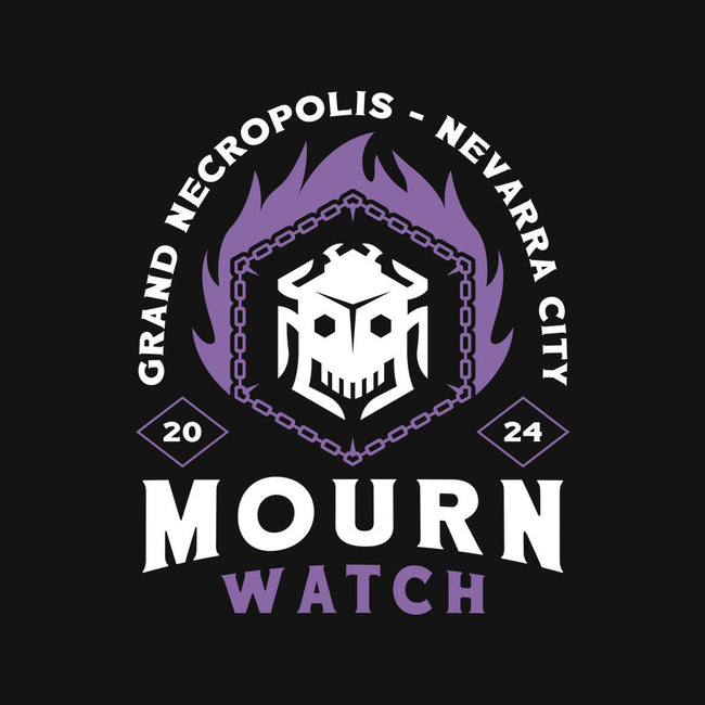 Mourn Watch Emblem-None-Removable Cover w Insert-Throw Pillow-LAGELANTEE