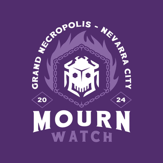 Mourn Watch Emblem-Womens-Racerback-Tank-LAGELANTEE