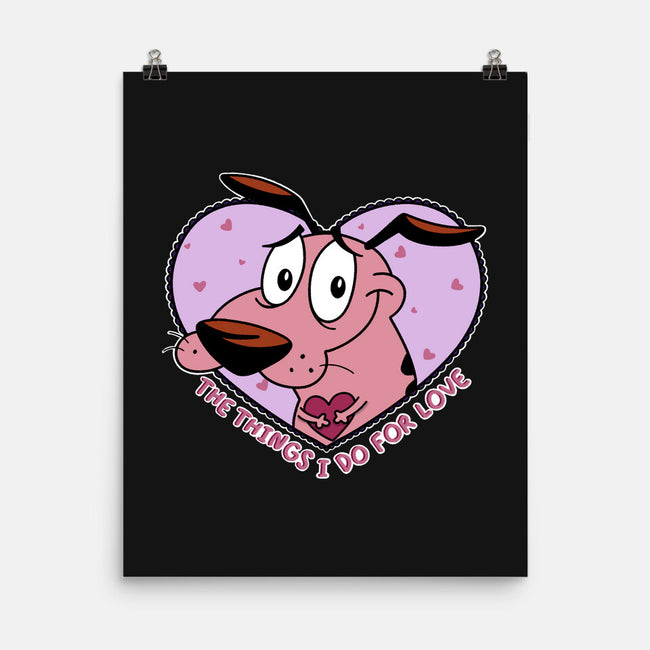 The Things I Do For Love-None-Matte-Poster-Alexhefe