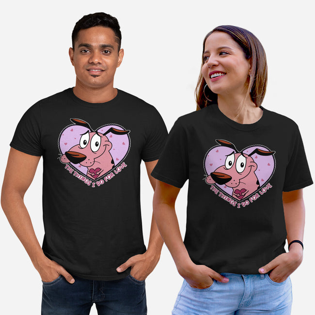 The Things I Do For Love-Unisex-Basic-Tee-Alexhefe