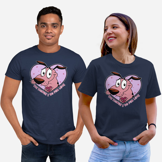 The Things I Do For Love-Unisex-Basic-Tee-Alexhefe