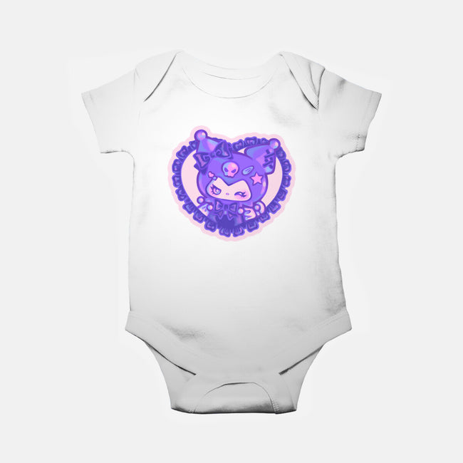 Love Kuromi-Baby-Basic-Onesie-Panchi Art