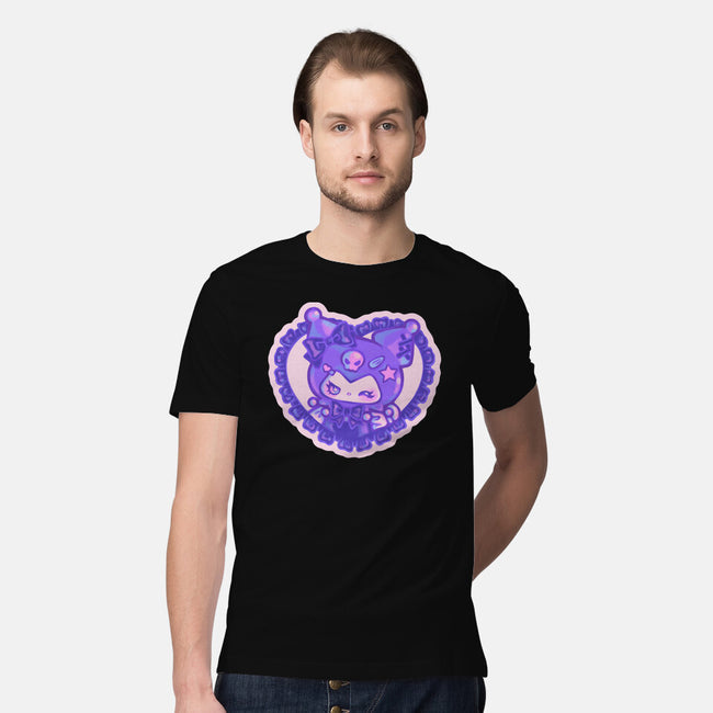 Love Kuromi-Mens-Premium-Tee-Panchi Art