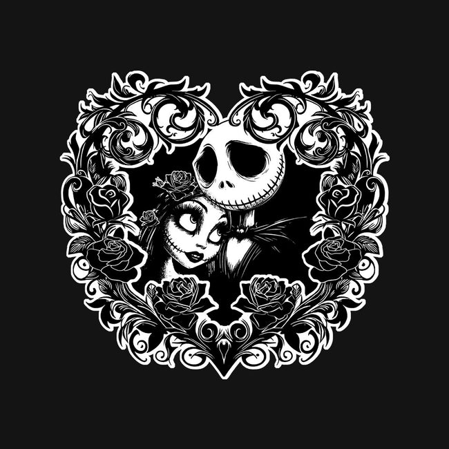 Jack And Sally Love Birds-Unisex-Basic-Tee-Superblitz