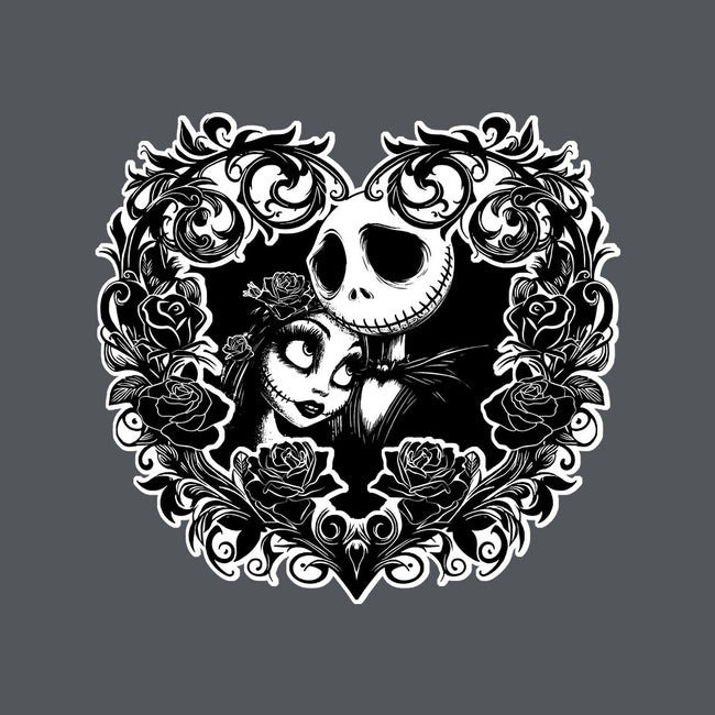 Jack And Sally Love Birds-None-Glossy-Sticker-Superblitz