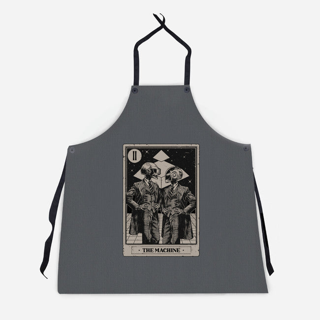 The Machine Tarot-Unisex-Kitchen-Apron-Hafaell