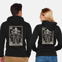 The Machine Tarot-Unisex-Zip-Up-Sweatshirt-Hafaell