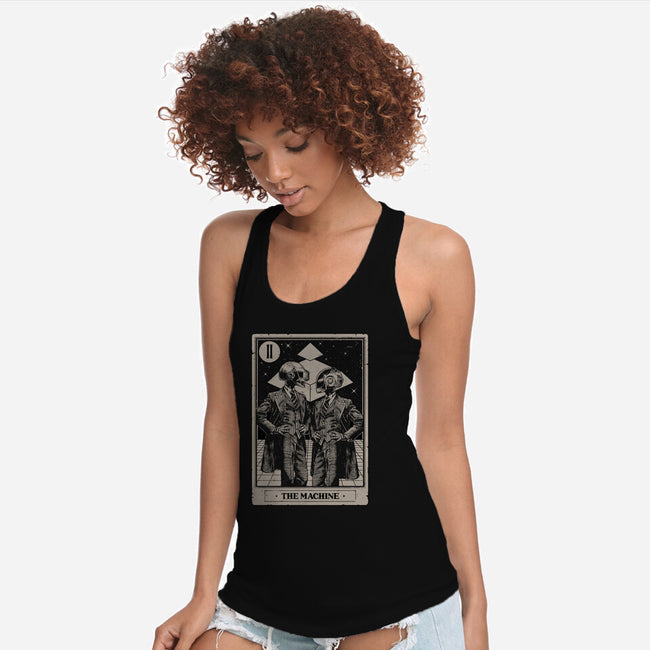 The Machine Tarot-Womens-Racerback-Tank-Hafaell