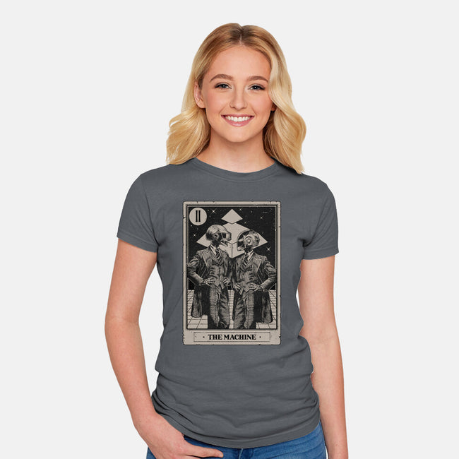 The Machine Tarot-Womens-Fitted-Tee-Hafaell