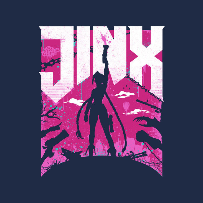 Jinx Doom-Womens-Basic-Tee-rocketman_art