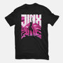 Jinx Doom-Womens-Basic-Tee-rocketman_art