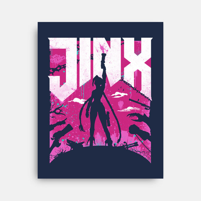 Jinx Doom-None-Stretched-Canvas-rocketman_art