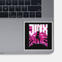 Jinx Doom-None-Glossy-Sticker-rocketman_art