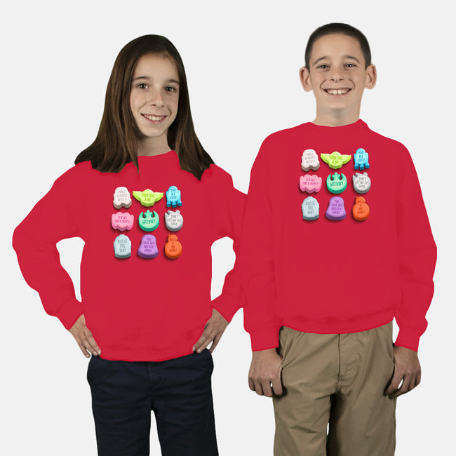 Cosmos Convos-Youth-Crew Neck-Sweatshirt-Wheels