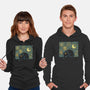 Starry Cat Art-Unisex-Pullover-Sweatshirt-yumie