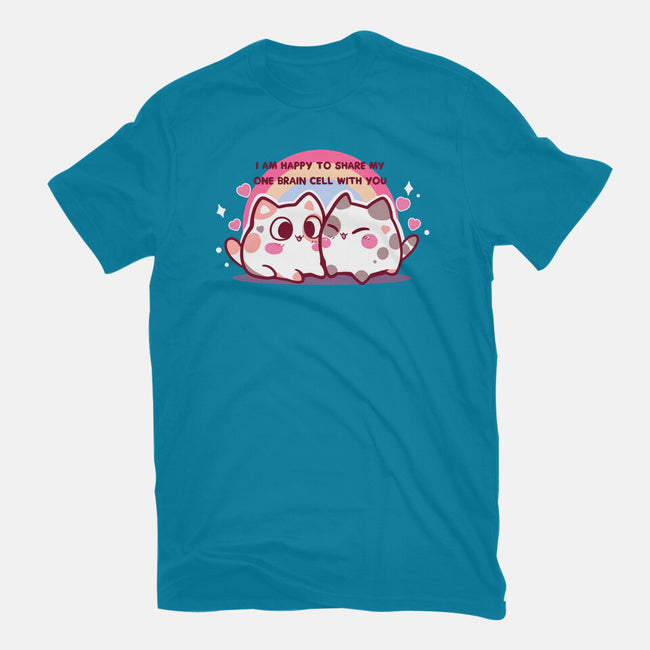 Happy To Share My Brain Cell-Mens-Premium-Tee-TechraNova