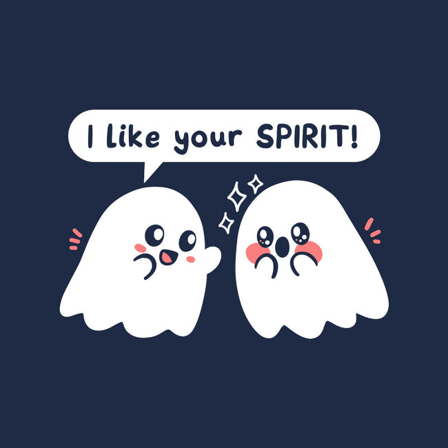 Ghost Likes Your Spirit-Mens-Basic-Tee-TechraNova