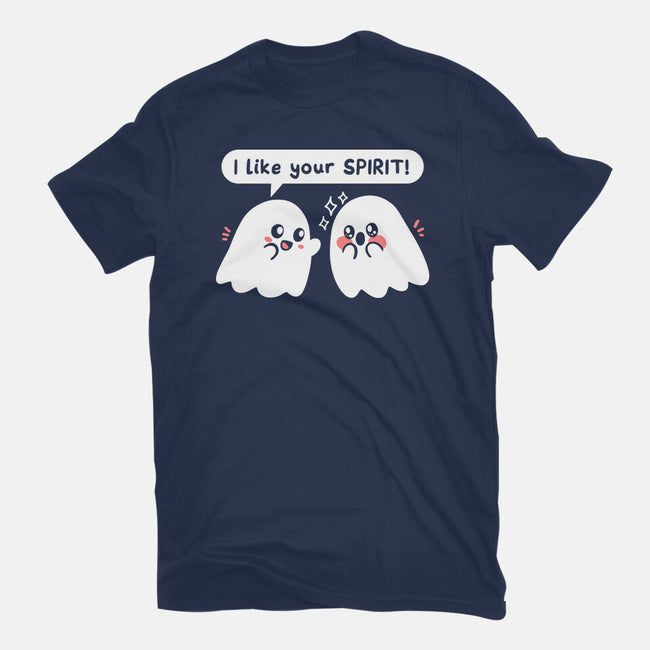 Ghost Likes Your Spirit-Mens-Basic-Tee-TechraNova